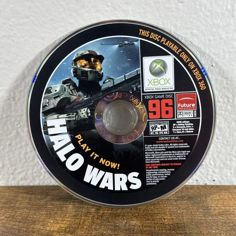 Xbox 360 XBOX Official Magazine Demo Disc #96 Halo Wars